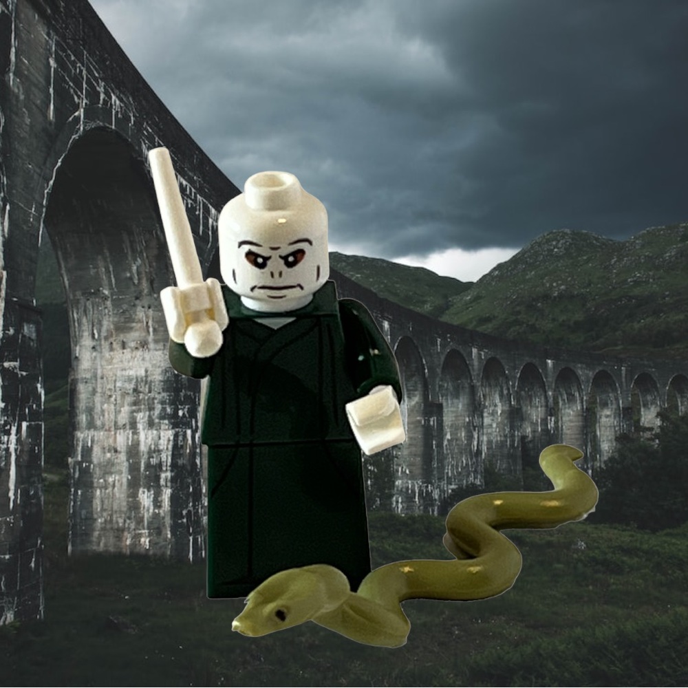 Harry Potter Lord Voldemort Nagini Snake Mini Figure Lego Compatible